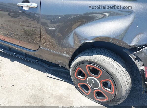 3C3CFFGE6GT121973 2016 FIAT 500E Black Սարքավորումների վահանակի տեսք