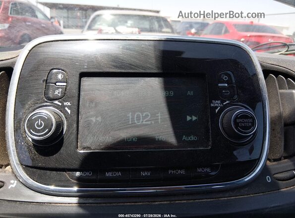 3C3CFFGE9GT214177 2016 FIAT 500E Black Սալոնի 360 աստիճան տեսք