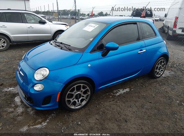 3C3CFFKH5JT425739 2018 FIAT 500 Blue Vista tres cuartos delantera izquierda