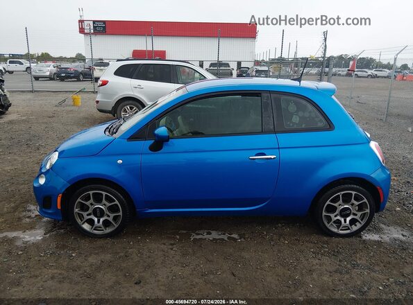 3C3CFFKH5JT425739 2018 FIAT 500 Blue Vista interior de 360 grados
