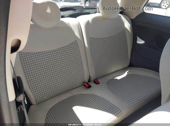 3C3CFFKHXJT503514 2018 FIAT 500 Orange Widok naklejki z numerem VIN