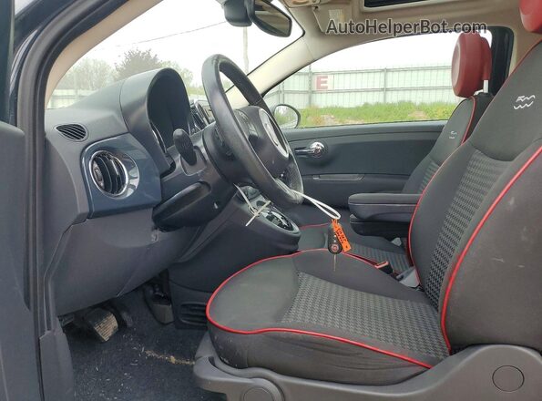 3C3CFFKR7HT508978 2017 FIAT 500 Blue Vista interior delantera