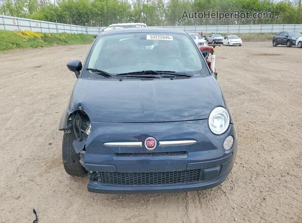 3C3CFFKR7HT508978 2017 FIAT 500 Blue Vista frontal