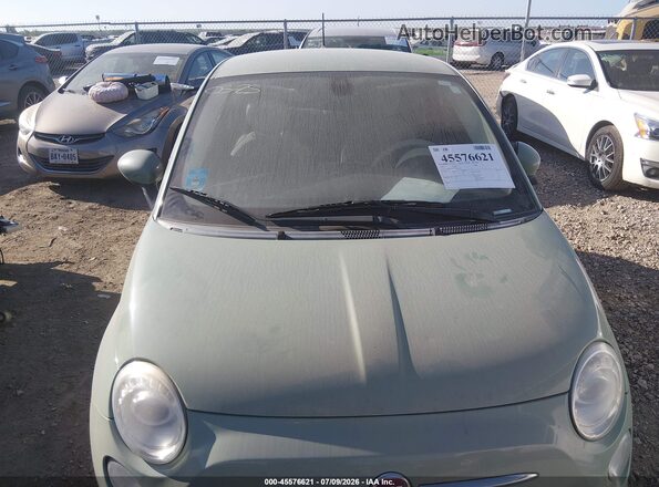 3C3CFFKRXHT604197 2017 FIAT 500 Зеленый Панорамный вид салона 360°