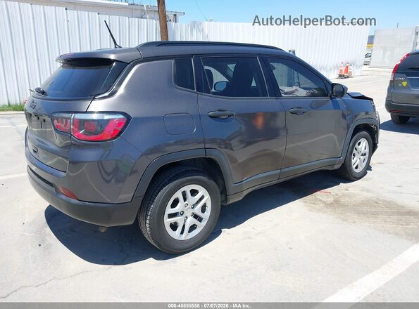 3C4NJCAB0HT668559 2017 JEEP COMPASS Серый Задняя правая четверть