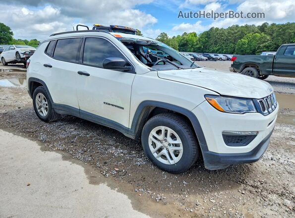 3C4NJCAB0MT508143 2021 JEEP COMPASS White წინა მარჯვენა