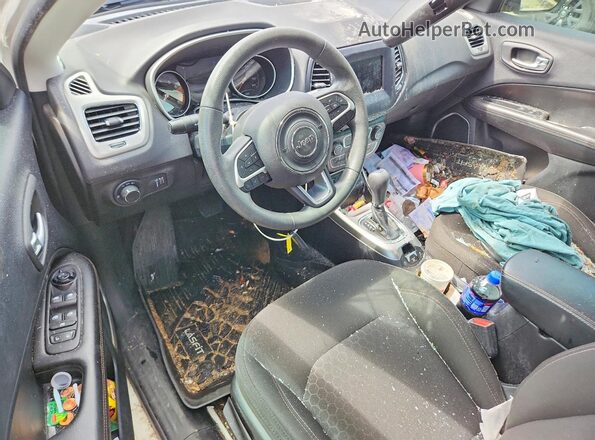 3C4NJCAB0MT508143 2021 JEEP COMPASS White წინა პანელის ხედი
