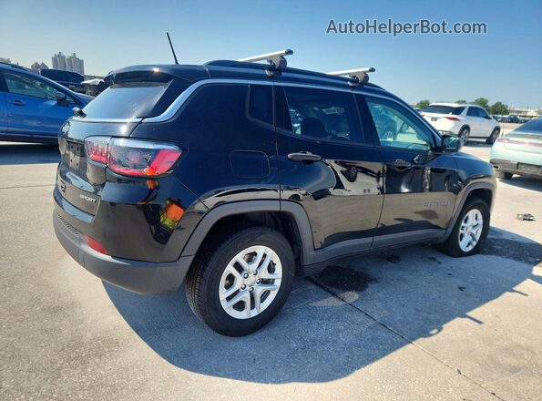 3C4NJCAB0MT570917 2021 JEEP COMPASS Black Rear right