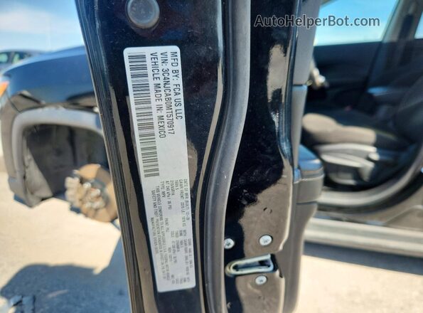 3C4NJCAB0MT570917 2021 JEEP COMPASS Black VIN sticker view