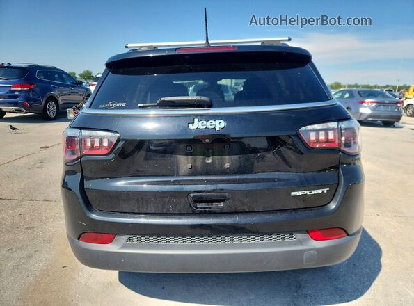 3C4NJCAB0MT570917 2021 JEEP COMPASS Black Rear view