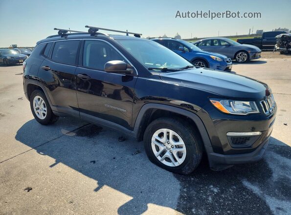 3C4NJCAB0MT570917 2021 JEEP COMPASS Black Front right