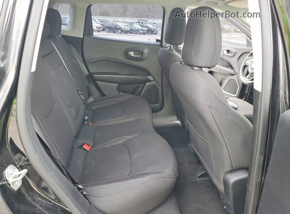 3C4NJCAB1KT809761 2019 JEEP COMPASS Black Սալոնի հետևի տեսք