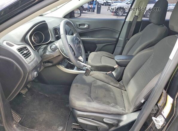 3C4NJCAB1KT809761 2019 JEEP COMPASS Black Սալոնի դիմացի տեսք