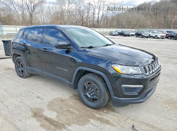 3C4NJCAB1KT809761 2019 JEEP COMPASS Black Առջևի աջ