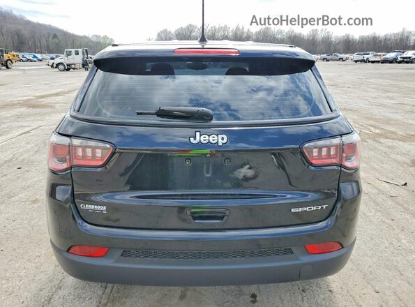 3C4NJCAB1KT809761 2019 JEEP COMPASS Black Հետևի տեսք