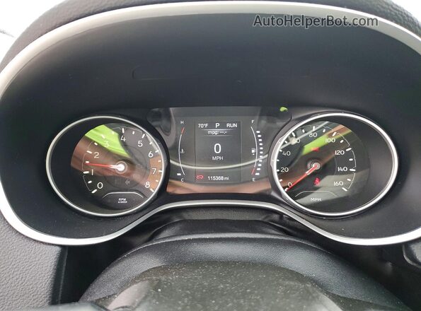3C4NJCAB1KT809761 2019 JEEP COMPASS Black Սարքավորումների վահանակի տեսք