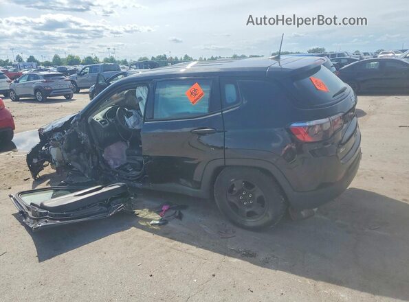 3C4NJCAB1MT548960 2021 JEEP COMPASS Черный Задняя левая четверть