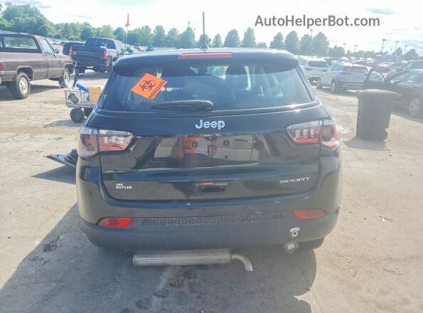 3C4NJCAB1MT548960 2021 JEEP COMPASS Черный Вид сзади