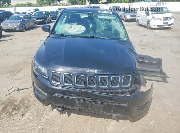 3C4NJCAB1MT548960 2021 JEEP COMPASS Черный Вид спереди