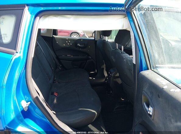 3C4NJCAB2JT468305 2018 JEEP COMPASS Blue VIN կոդի պիտակի տեսք