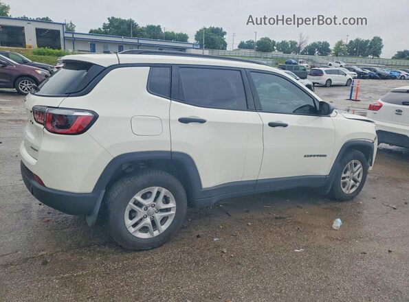 3C4NJCAB3JT208236 2018 JEEP COMPASS White Rear right