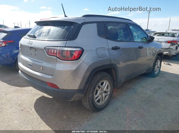 3C4NJCAB3JT255167 2018 JEEP COMPASS Pewter Tył prawy