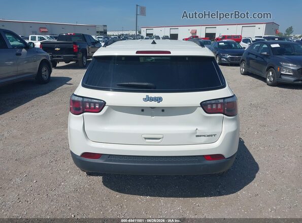 3C4NJCAB3JT374398 2018 JEEP COMPASS White 