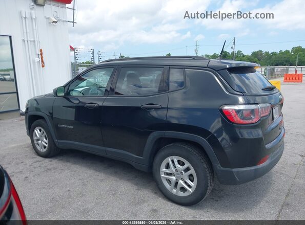 3C4NJCAB3JT416116 2018 JEEP COMPASS Black Widok wnętrza 360 stopni