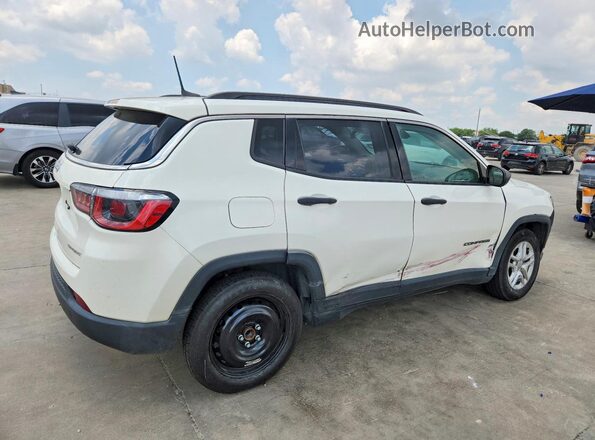 3C4NJCAB3KT615197 2019 JEEP COMPASS White Հետևի աջ