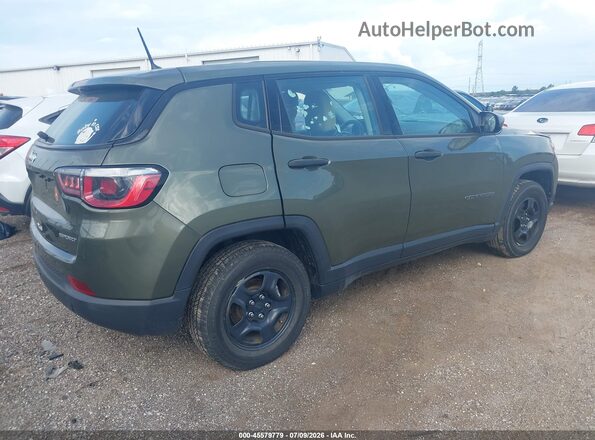 3C4NJCAB4HT669505 2017 JEEP COMPASS Green Rear right