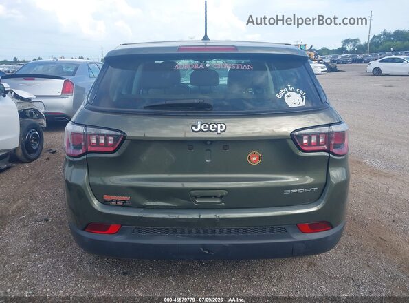 3C4NJCAB4HT669505 2017 JEEP COMPASS Green 
