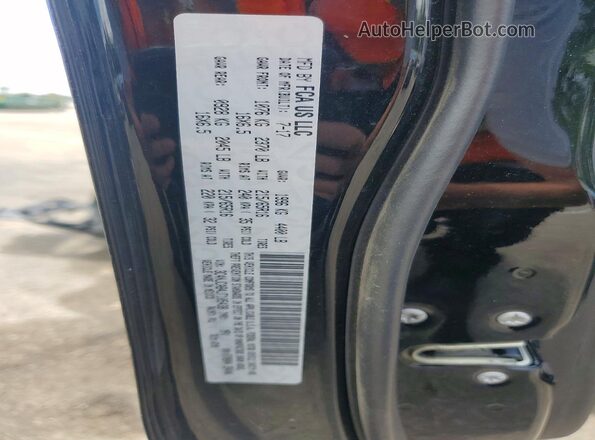 3C4NJCAB4JT105438 2018 JEEP COMPASS Black VIN კოდის სტიკერის ხედი