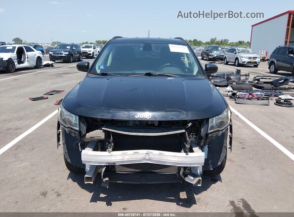 3C4NJCAB4JT181483 2018 JEEP COMPASS Черный Вид спереди