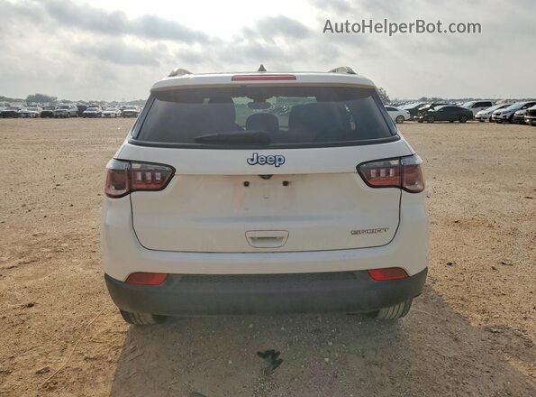 3C4NJCAB4JT328496 2018 JEEP COMPASS White Vista trasera