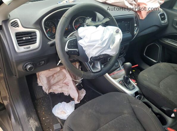 3C4NJCAB4KT613149 2019 JEEP COMPASS Charcoal Առջևի վահանակի տեսք
