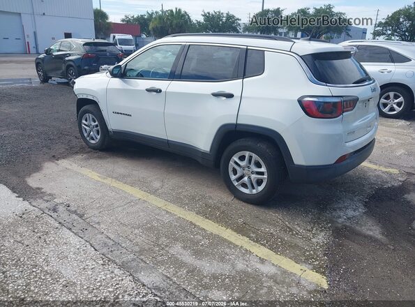 3C4NJCAB4LT121688 2020 JEEP COMPASS Белый Задняя левая четверть