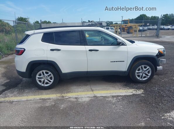 3C4NJCAB4LT121688 2020 JEEP COMPASS Белый Панорамный вид салона 360°
