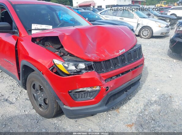 3C4NJCAB4LT169823 2020 JEEP COMPASS Red Вид спереду