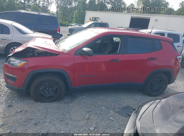 3C4NJCAB4LT169823 2020 JEEP COMPASS Red Панорамний вид салону 360°