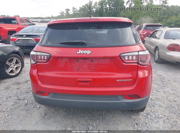 3C4NJCAB4LT169823 2020 JEEP COMPASS Red 