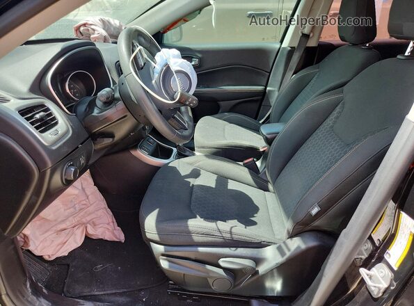 3C4NJCAB5JT468377 2018 JEEP COMPASS Black Սալոնի դիմացի տեսք