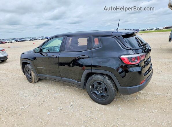 3C4NJCAB5JT468377 2018 JEEP COMPASS Black Հետևի ձախ