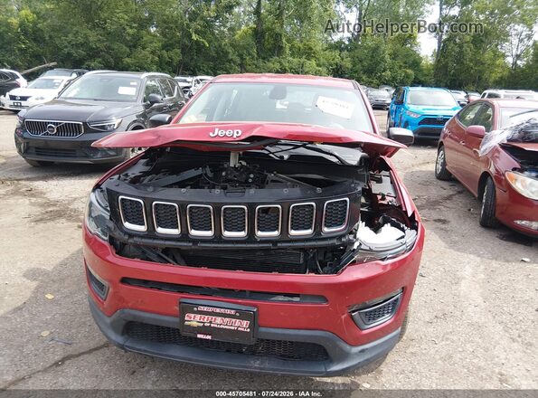 3C4NJCAB5KT679578 2019 JEEP COMPASS Red Vista del cuadro de instrumentos