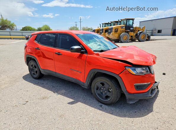 3C4NJCAB5MT576972 2021 JEEP COMPASS Orange Delantero derecho