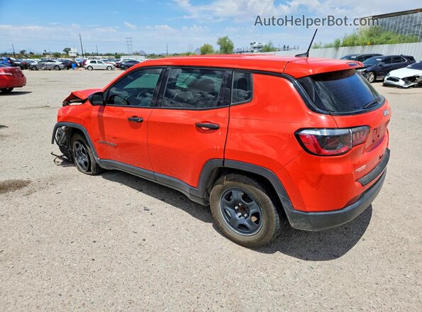3C4NJCAB5MT576972 2021 JEEP COMPASS Orange Trasero izquierdo