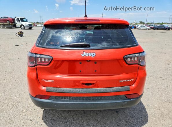 3C4NJCAB5MT576972 2021 JEEP COMPASS Orange Vista trasera