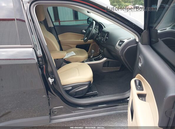 3C4NJCAB6JT405613 2018 JEEP COMPASS Black Vista interior delantera
