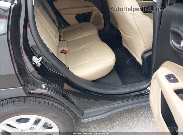 3C4NJCAB6JT405613 2018 JEEP COMPASS Black Vista de la etiqueta del VIN