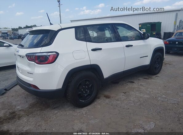 3C4NJCAB7HT652231 2017 JEEP COMPASS White Trasero derecho
