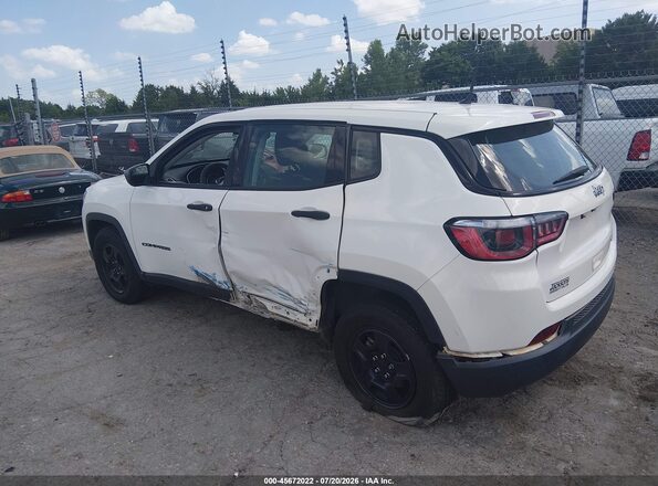 3C4NJCAB7HT652231 2017 JEEP COMPASS White Trasero izquierdo